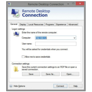 Microsoft’s Remote Desktop Connection