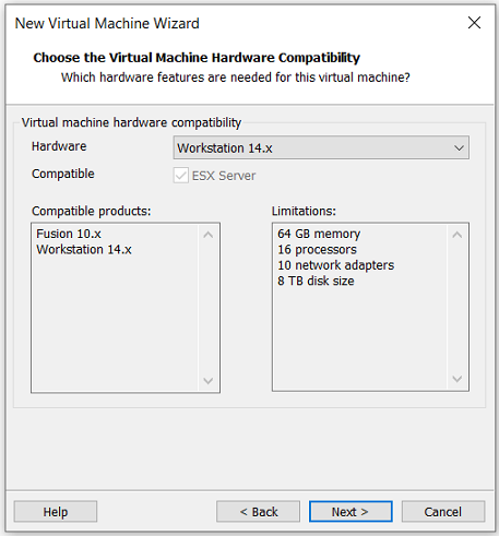 نصب ویندوز سرور 2016 بر روی vmware