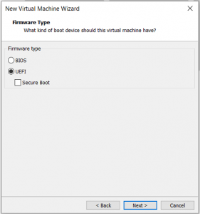 نصب ویندوز سرور در نرم افزار vmware