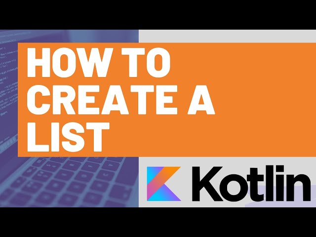 How to create a list